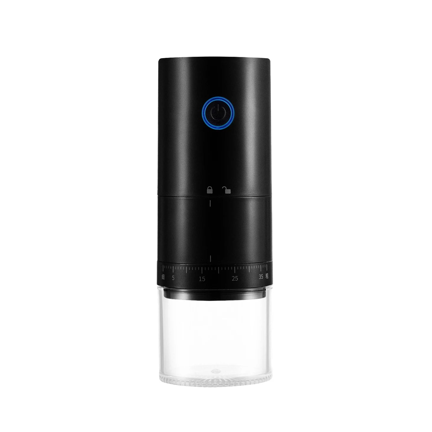 2025 Electric Coffee Bean Grinder Rechargeable Automatic Grinder Portable Coffee Grinder with steel core